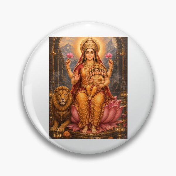 Artikelvorschau, Skandamata Devi mit dem sechsgesichtigen Lord Skanda entworfen und verkauft von keener-kizziex.