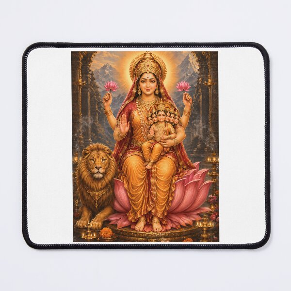Item preview, Skandamata Devi With Six-Faced Lord Skanda designed and sold by keener-kizziex.