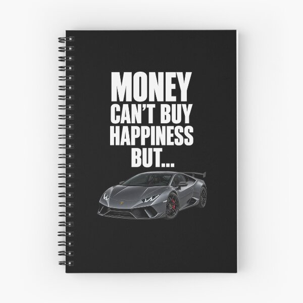Item preview, Money Cant Buy Happiness BUT... designed and sold by RetroPlus.