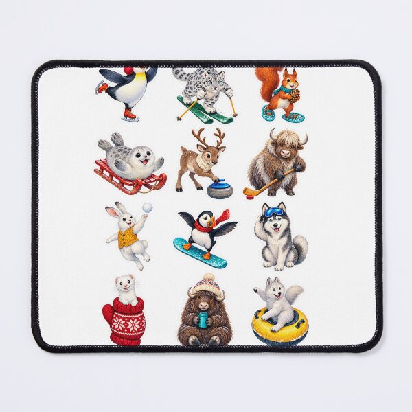 Item preview, Cute animals sheet 2 designed and sold by Bubbagogos.