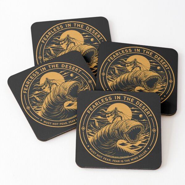 Item preview, Dune - Fearless in the Desert, Fear is the mind killer designed and sold by Olena Du.