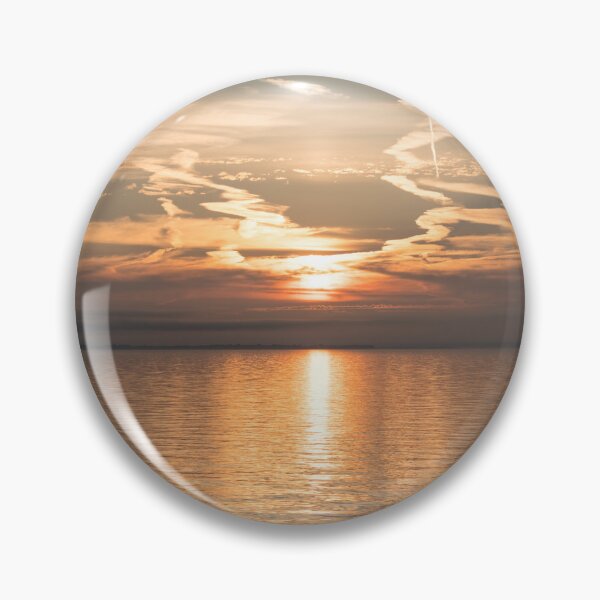 Item preview, Obscured Sundisk Serenity with Cool Wispy Clouds designed and sold by Georgia Mizuleva.