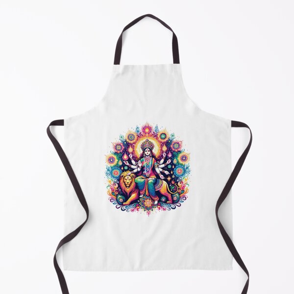 Item preview, Yoga Navratri Devi Version 2A Godess Ma Durga Face And Diwali Durga Pooja Rangoli Design12 designed and sold by keener-kizziex.