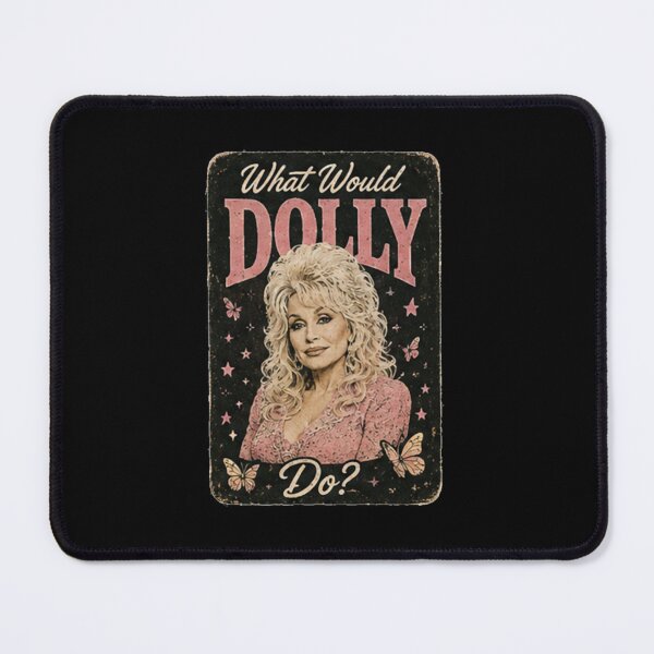 Item preview, What Would Dolly Do Vintage Retro Pink Butterfly designed and sold by HitohitoMani.