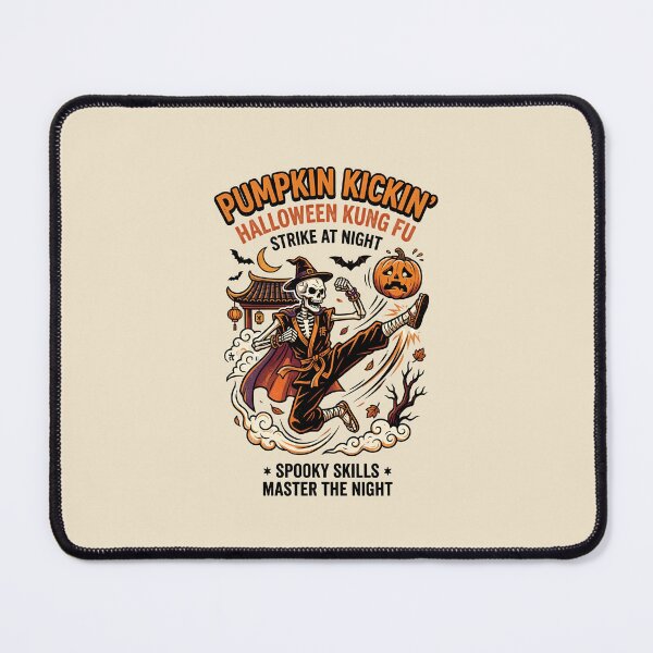 Item preview, Pumpkin kickin' - Halloween Kung fu - Halloween for kung fu fans designed and sold by ParadoxParadox.