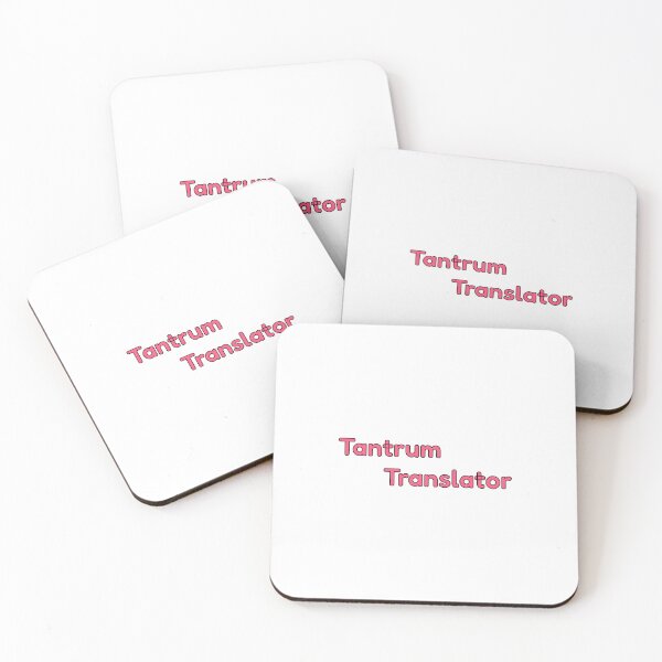 Item preview, Funny Tantrum Translator Nanny Chronicles Childcare Typography Design designed and sold by By The Moon.