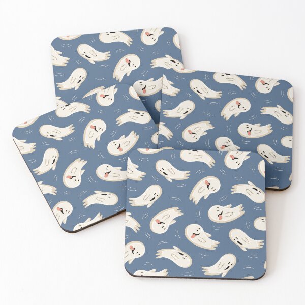 Item preview, Silly Flying Ghosts Seamless Pattern designed and sold by OKartashova.