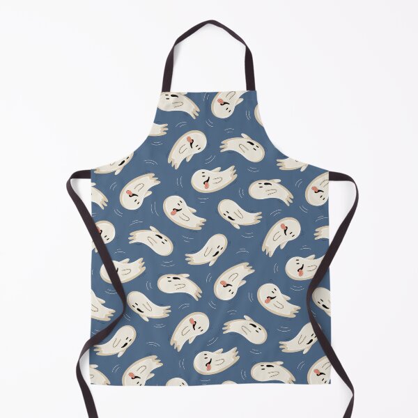 Item preview, Silly Flying Ghosts Seamless Pattern designed and sold by OKartashova.
