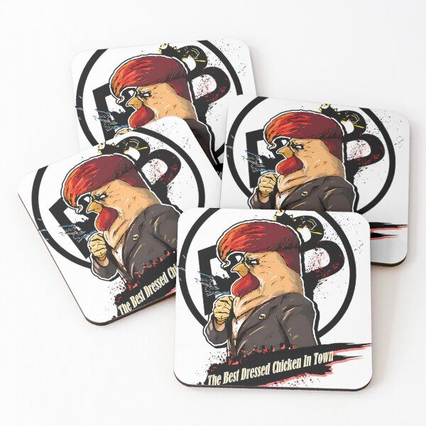 Item preview, The Best Dressed Chicken In Town designed and sold by CosmicKabuki.