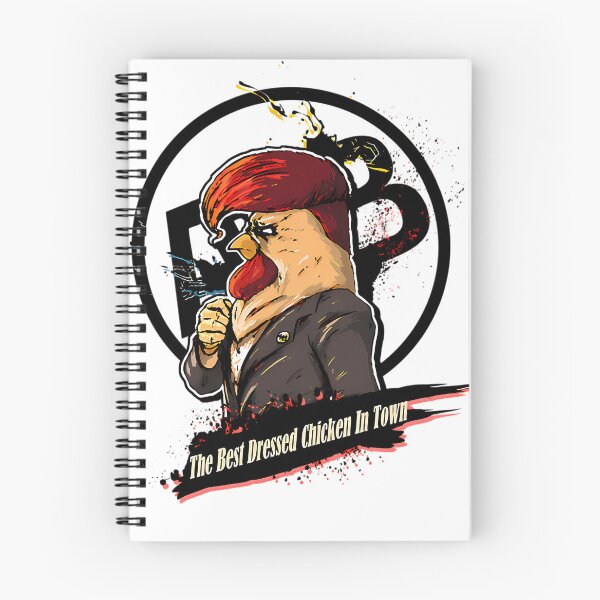 Item preview, The Best Dressed Chicken In Town designed and sold by CosmicKabuki.
