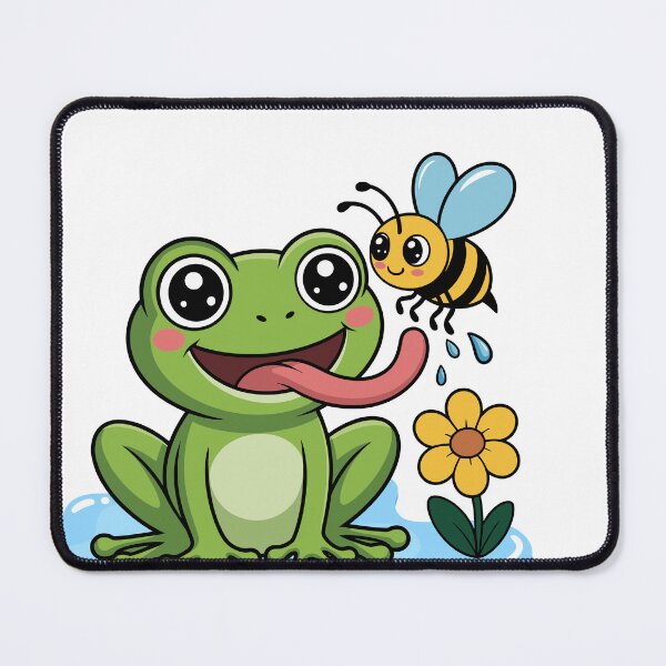 Item preview, Frogs and bees designed and sold by BGLucky.