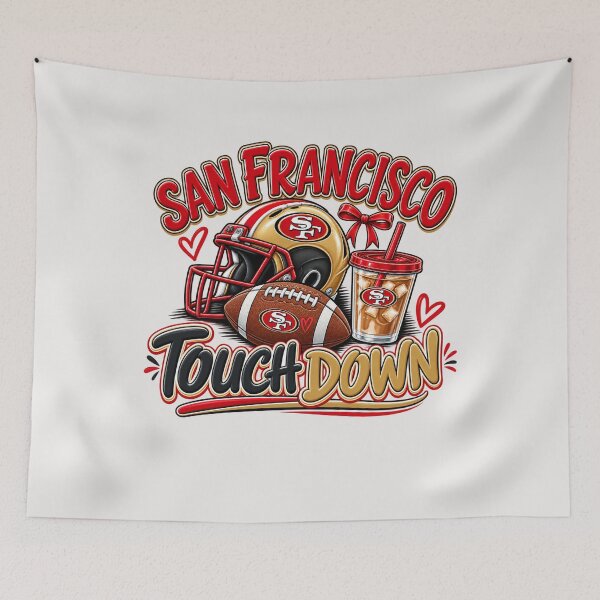 Item preview, San Francisco 49ers  designed and sold by PetalRadiant.