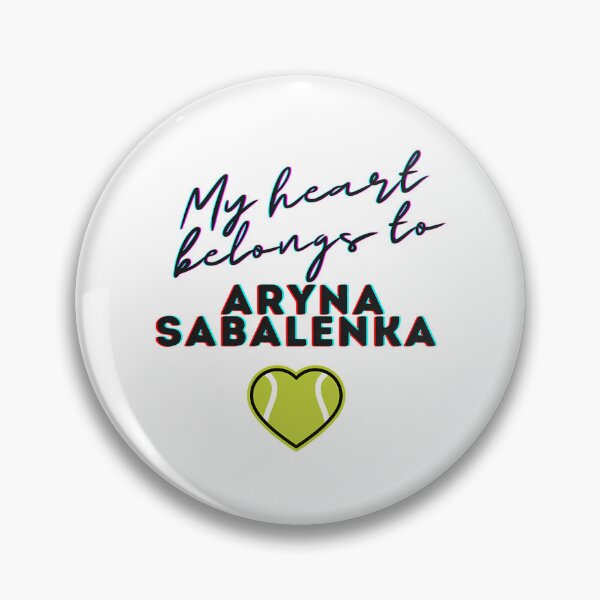 Item preview, My Heart Belongs To Aryna Sabalenka designed and sold by santa-mariadan.