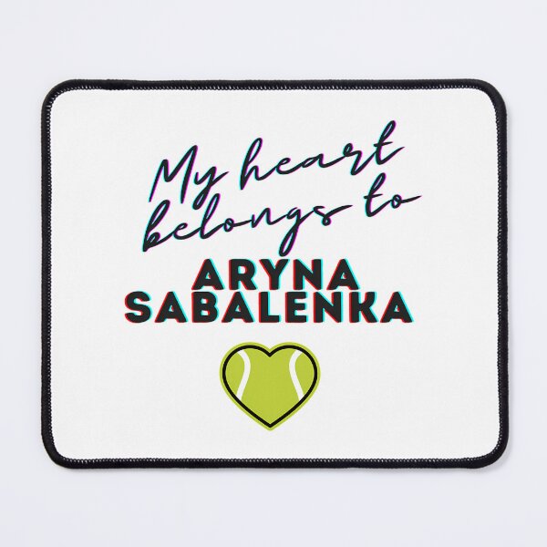 Item preview, My Heart Belongs To Aryna Sabalenka designed and sold by santa-mariadan.