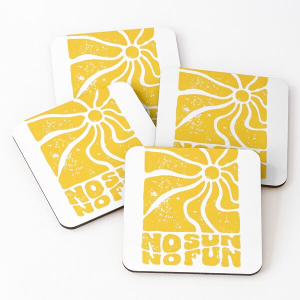 Item preview, No Sun No Fun – Retro Sunshine Design designed and sold by WATEKE.