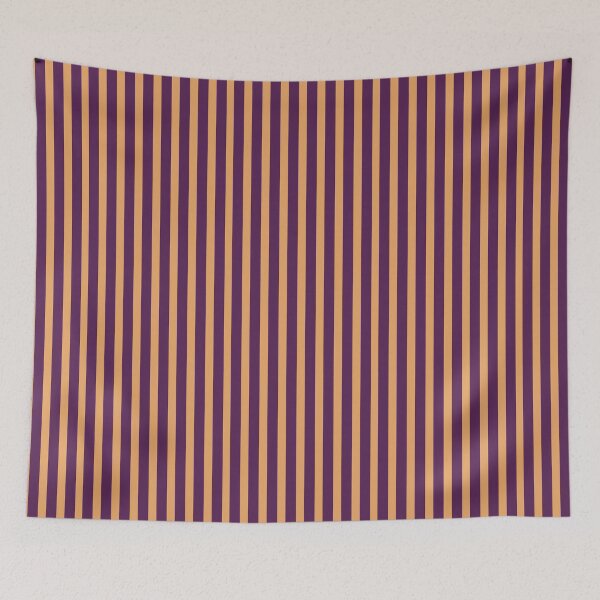 Item preview, Plum and Yellow Stripes designed and sold by The Innocent Ghost Project.