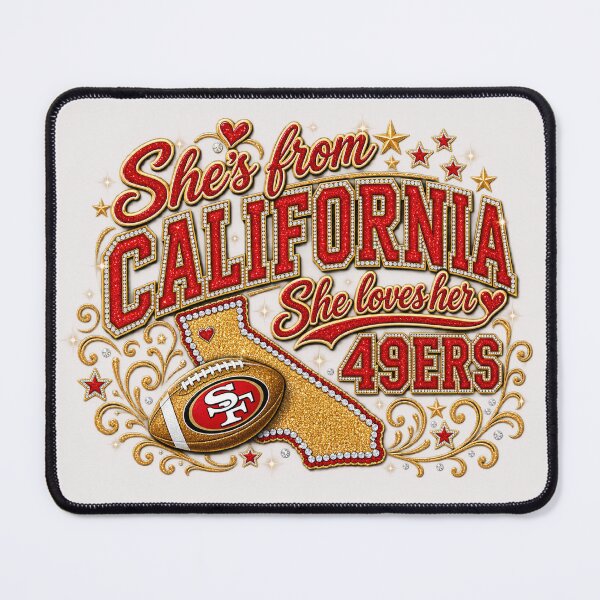 Item preview, San Francisco 49ers  designed and sold by PetalRadiant.