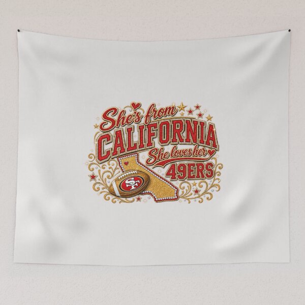 Item preview, San Francisco 49ers  designed and sold by PetalRadiant.