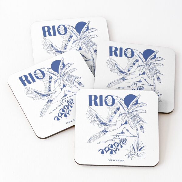 Item preview, Rio Copacabana – Tropical Spirit Design designed and sold by WATEKE.