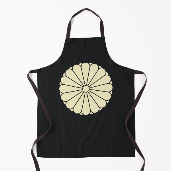 Item preview, Oriental Pale Yellow Kiku Chrysanthemum Mon Art designed and sold by Digital Homestead.