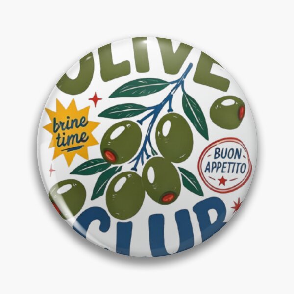 Item preview, Olive Club – Brine Time Delight designed and sold by WATEKE.