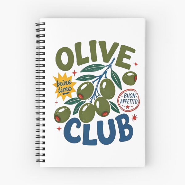 Item preview, Olive Club – Brine Time Delight designed and sold by WATEKE.
