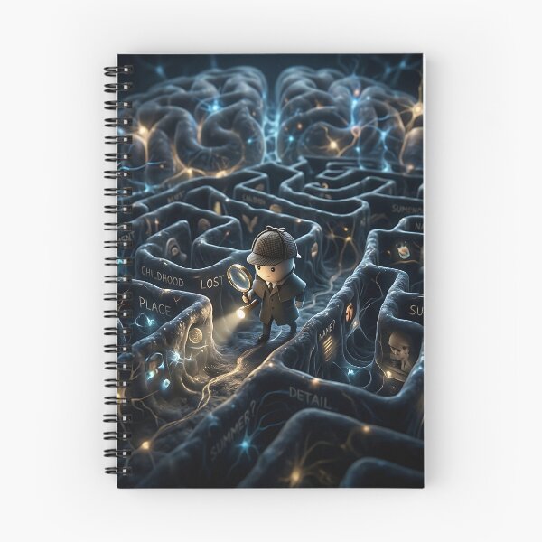 Item preview, Memory Detective Searching Brain Labyrinth Mind Maze designed and sold by Michaelragheb.