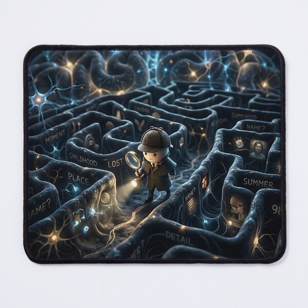Item preview, Memory Detective Searching Brain Labyrinth Mind Maze designed and sold by Michaelragheb.