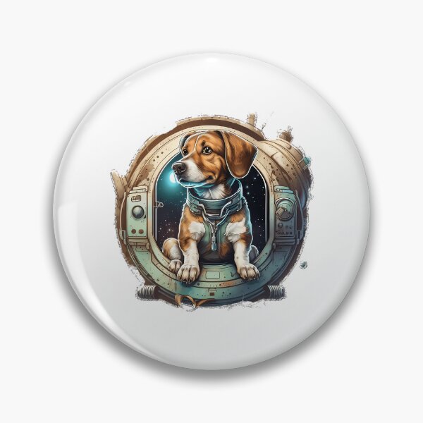 Item preview, Space Dog Mode On In A Space Dog Pod designed and sold by anasof-iaappe.