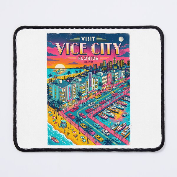 Item preview, Vice City Neon Paradise designed and sold by santa-mariadan.