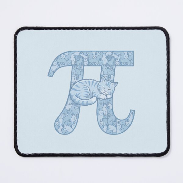 Item preview, cat on pi symbol designed and sold by domostore.