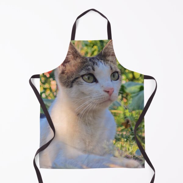 Item preview, Cat Relaxing in the Garden designed and sold by MB-CatPrints.