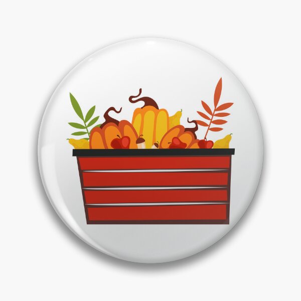 Item preview, Autumn Pumpkin Harvest Crate - Thanksgiving & Fall Produce designed and sold by NAMASTHE WORLD.