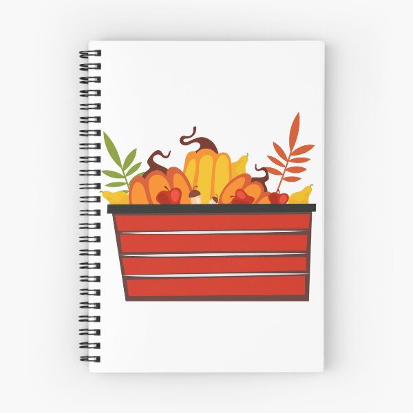 Item preview, Autumn Pumpkin Harvest Crate - Thanksgiving & Fall Produce designed and sold by NAMASTHE WORLD.