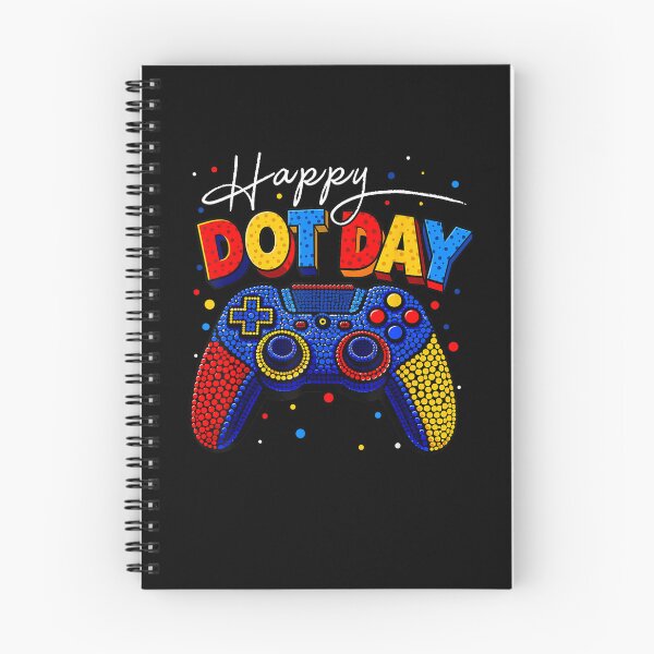 Item preview, Happy Dot Day Shirts for Boys Gamer Polka Dot 2026 designed and sold by MatherFisher.
