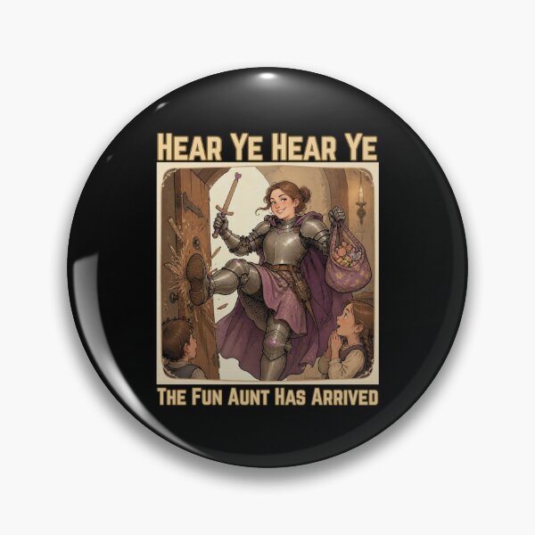 Item preview, Hear Ye Hear Ye The Fun Aunt Has Arrived designed and sold by tellia-kallisto.