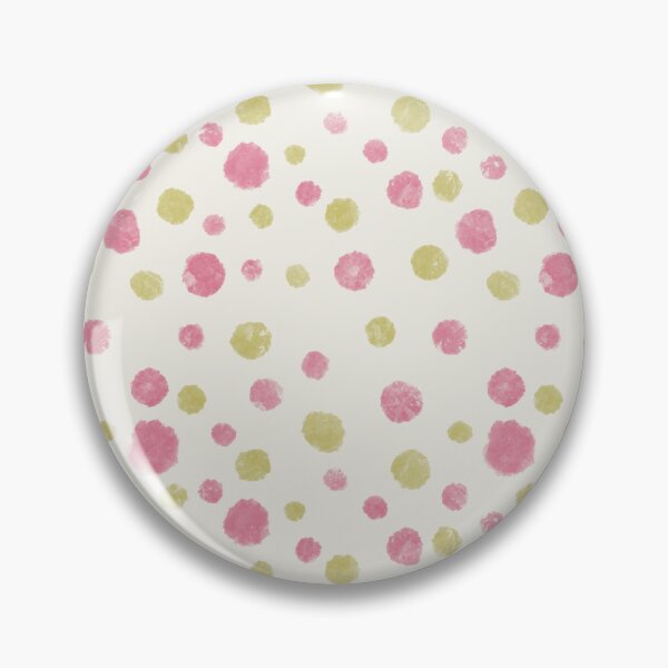 Item preview, Watercolour Pink and Green Spots Pattern designed and sold by The Innocent Ghost Project.