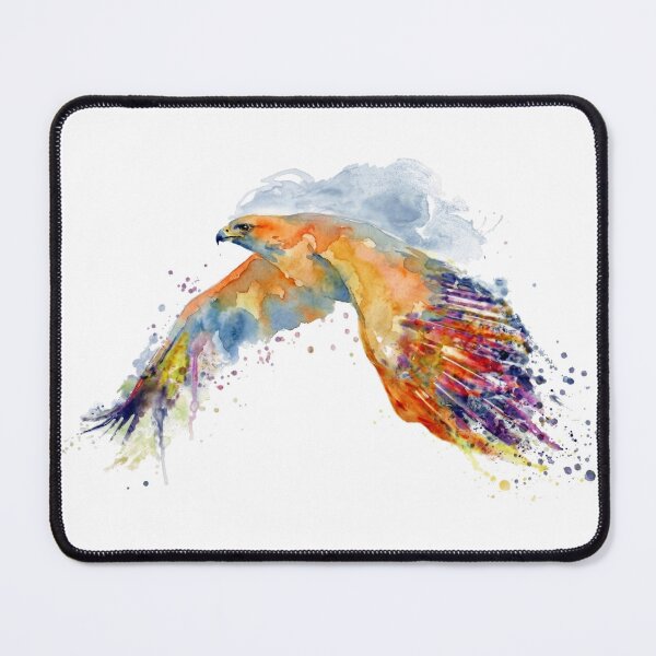 Item preview, Hawk in Flight, Violet Feather Wing designed and sold by caracatita75.