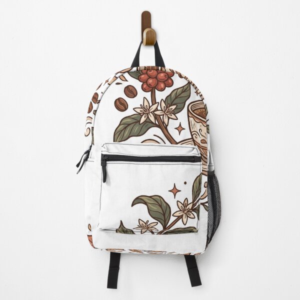 Item preview, Vintage Coffee Day Floral Retro Coffee Design designed and sold by Meadowmood.