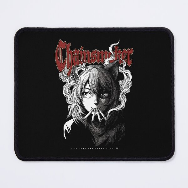 Item preview, Yani Neko Chainsmoker designed and sold by MadShroomPrints.