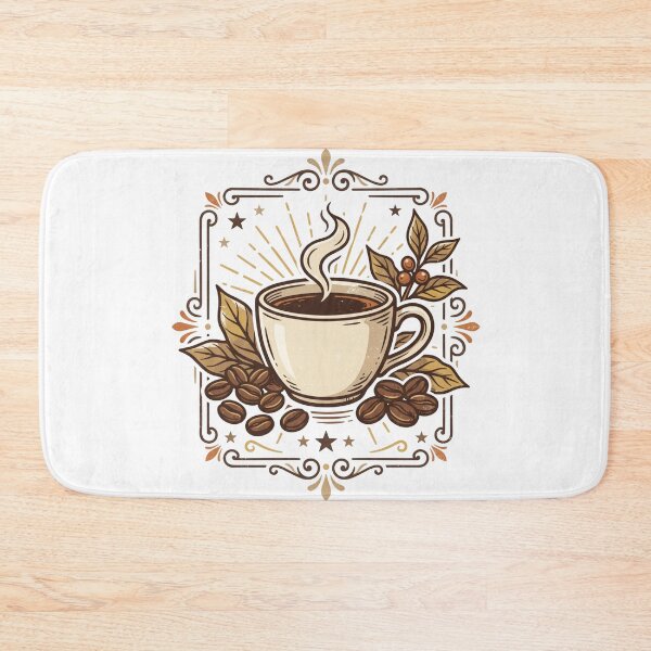 Item preview, Retro Coffee Day Vintage Café Coffee Lover Design designed and sold by Meadowmood.