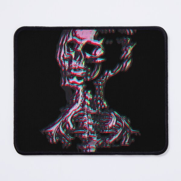 Item preview, Anatomical Skull Glitch Drawing designed and sold by weirdove.