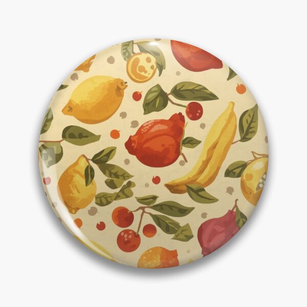 Artikelvorschau, Vintage Retro Früchte entworfen und verkauft von DuliDoodles.