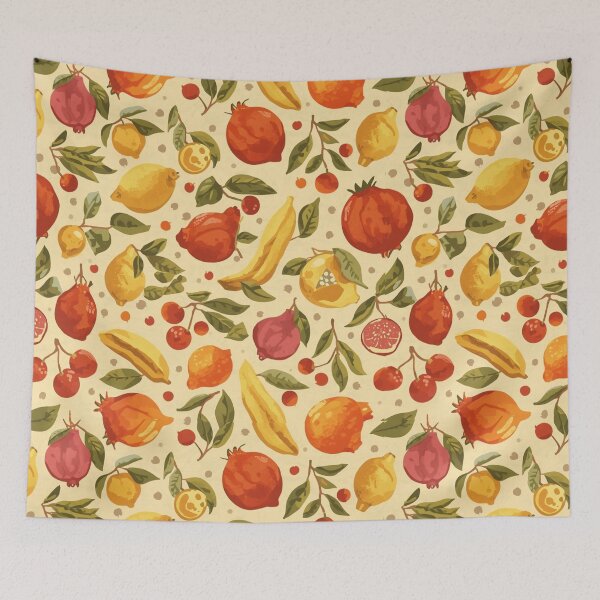 Item preview, Vintage Retro Fruits designed and sold by DuliDoodles.