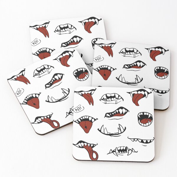 Item preview, Vampire Mouths & Fangs Pack — Spooky Monster Teeth Doodles designed and sold by LYAN-STORE.