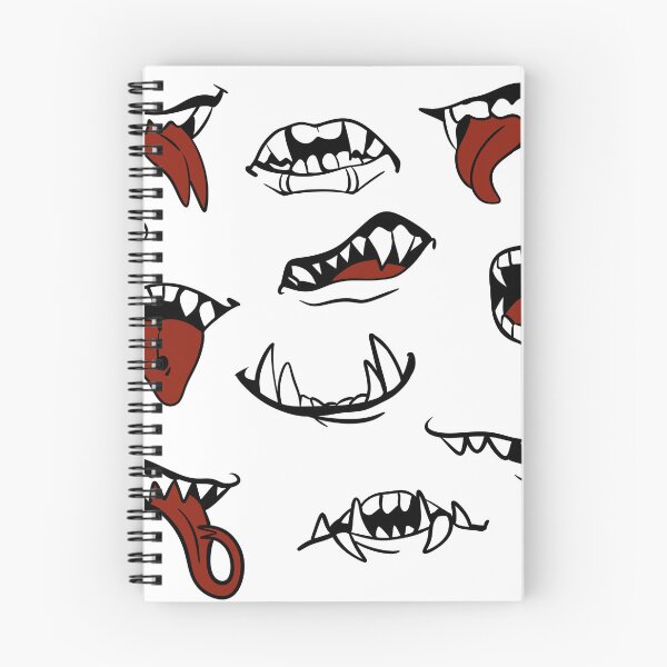 Item preview, Vampire Mouths & Fangs Pack — Spooky Monster Teeth Doodles designed and sold by LYAN-STORE.