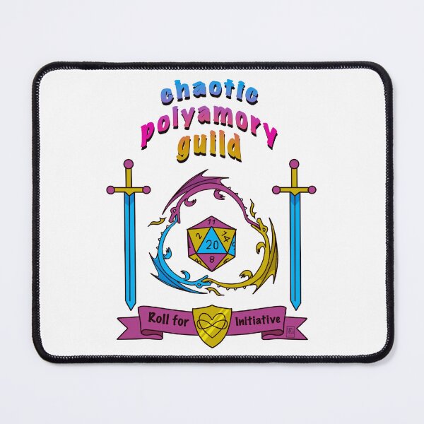 Item preview, Chaotic Polyamory Guild designed and sold by MitchkatArt.