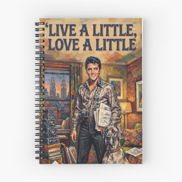 Item preview, Live a Little, Love a Little Fine Art Tribute designed and sold by Art's Diner.