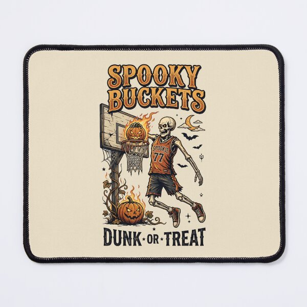 Item preview, Dunk or treat - Spooky buckets - Halloween for basketball fans designed and sold by ParadoxParadox.