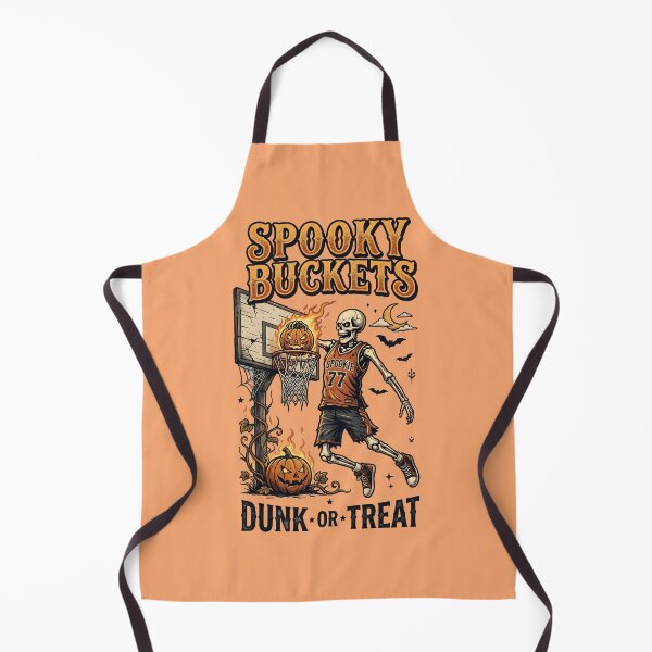 Item preview, Dunk or treat - Spooky buckets - Halloween for basketball fans designed and sold by ParadoxParadox.